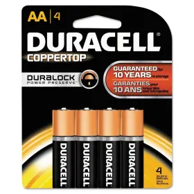 DURMN1500B4Z DURACELL Coppertop Batteries Alkaline Power Pack