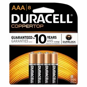 DURMN2400B8ZCT DURACELL Coppertop Alkaline Batteries Duralock