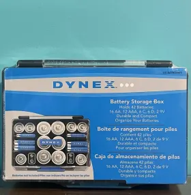 600603140587 DYNEX Battery Organizer Storage