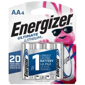 ENR-L91SBP-4 ENERGIZER Ultimate Lithium Batteries Double