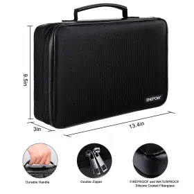 313103135143 ENGPOW Battery Organizer Fireproof Storage #2