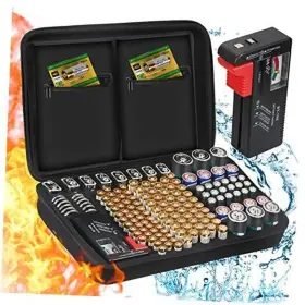 445003122190 ENSOBO Battery Storage Organiser Box