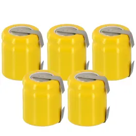 EBC-306-1 EXELL BATTERY Nicd Flat Top Rechargeable Tabs