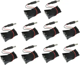 445025678668 EYOSO Wire Leads Spring Clip Battery Holder Box