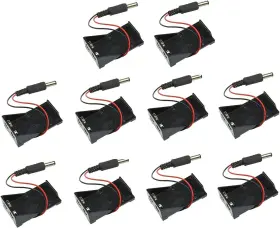 705353256998 EYOSO Wire Leads Spring Clip Battery Holder Box