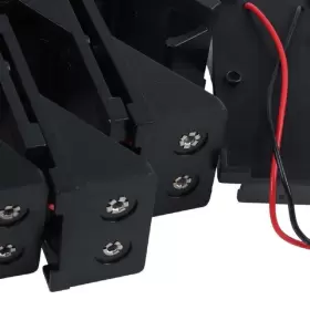 742955705246 EYOSO Wire Leads Spring Clip Battery Holder Box #3
