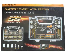 FBLC55012 FARPOINT Battery Caddy Tester Box