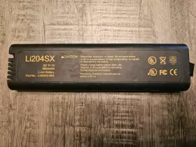 LI204SX FEDCO BATTERIES Battery Pack Sticker
