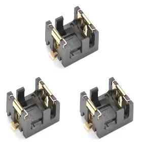 180551478351 FIELECT Horizontal Coin Battery Holder Soldering