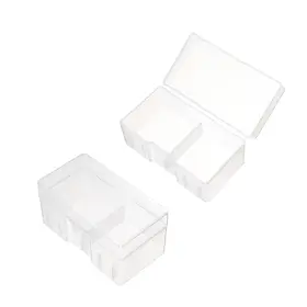 Fielect 887742819486 12 X 9v Battery Storage Case Holder Organizer Box Transparent
