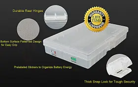 744759575333 FOTO TECH Battery Storage Box Rechargeable #2