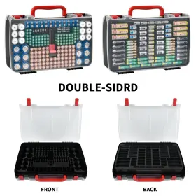 4A-4QR-DBFW041 FULLCASE Battery Storage Organizer Holder Box #2