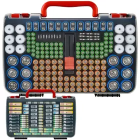 4A-4QR-DBFW041 FULLCASE Battery Storage Organizer Holder Box