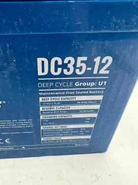DC35-12 FULLRIVER Cycle Agm Battery #3