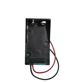 910631712637 GOLITON Wire Leads Spring Clip Battery Holder