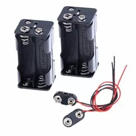 708402548532 HILITCHI Thicken Battery Holder Standard Snap