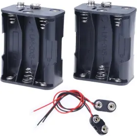 HBH6 HILITCHI Thicken Battery Holder Wired Clip