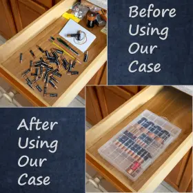 687965251328 BATTERY Organizer Storage Holder #3