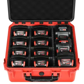 717331417567 HOSOCASE Milwaukee Battery Waterproof Storage