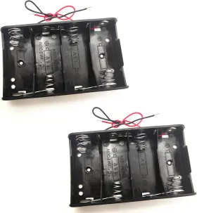 Hrsyyl 711181542073 2pcs C Size Battery Holder 4 Slots 4x Cell 1.5v 6v Ba