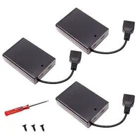 767093051677 HSXJJ Pack Usb Battery Holderusb Holder