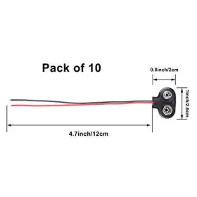 S8-0829 IDS Pack Battery Clip Connector Cable Housing #3