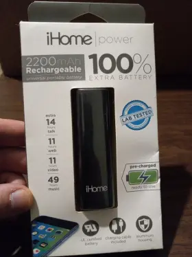 IH-PP1000AG IHOME Power Geaux Charge Mah Battery