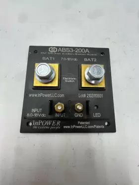 ABS3-200A INPOWERLLC Smart Battery Isolator Dual Lug Amp #2