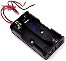 BHAA2 JEX ELECTRONICS Twin Battery Holder Box Base Volt Pcb