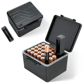 974413513898 JJC Slots Double Battery Holder Tester Waterresi