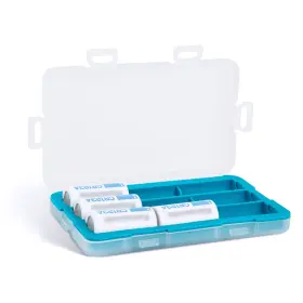 BC-9CR123 JJC Silicone Interior Battery Holder Organizer Box