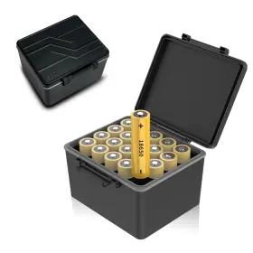 JBC-20X18650 JJC Slots Battery High Water Anti Shock Du
