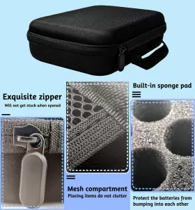 744173460994 JJYHEHOT Battery Organizer Storage Bag Safe Neat #3