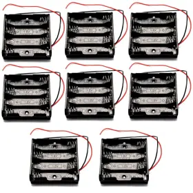 KN-51-4AA-8 JWISLAND Pack Battery Holder Box Leads