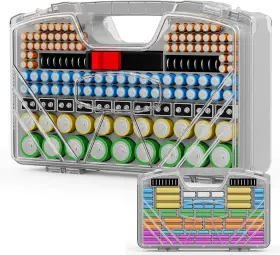 313030099006 KETYWHA Battery Organizer Storage Holder Box Up