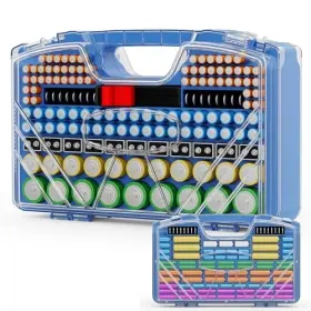 787439870106 KETYWHA Battery Organizer Storage Holder Box Up