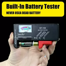 726954904071 KF-VALUE Battery Organizer Storage Tester Box #2