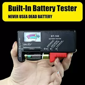 BOW01 KF-VALUE Battery Organizer Storage Tester Waterproof #3