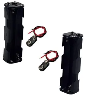 2LAYER-LONG-8AA-9VSNAP-2P-NEW LAMPVPATH Pack Battery Holder