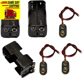4330217744 LAMPVPATH Battery Holder Leads Snap Connector