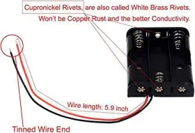 619470452853 LAMPVPATH Pack Battery Holder Hold #2