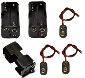 739340316808 LAMPVPATH Battery Holder Leads Snap