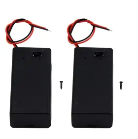 LTW-9V-SWITCH-2PC-NEW LAMPVPATH Pack Battery Holder Volt
