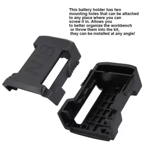 715990982150 LAZMIN Battery Holder Mount Milwaukee #2