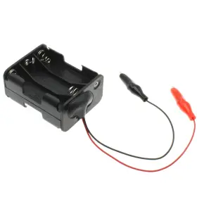 784136504518 LBTODH Battery Holder Wired Alligator Clip #3