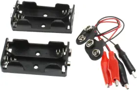 BATTERY-HOLDER-AA-2C1.5-2S LBTODH Wired Alligator Clip