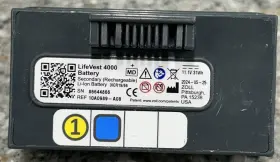 86503195 LIFEVEST Battery Secondary Rechargeable Ion