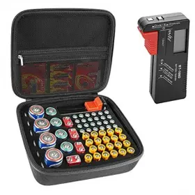 LI2582 LINKIDEA Battery Storage Container Organizer Box Bt