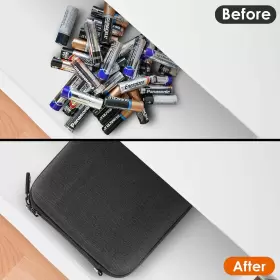 LI4423 LINKIDEA Battery Organizer Storage Box Holde #2