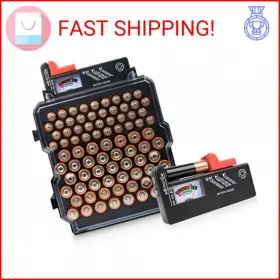 609239341986 LIVIN WELL Battery Tester Checker Pack Rganizer
